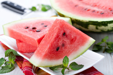 watermelon slices