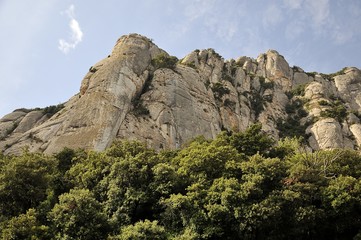 montañas de montserrat