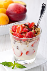 yogurt with muesli