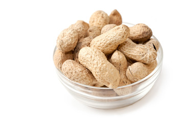 peanut in the bowl