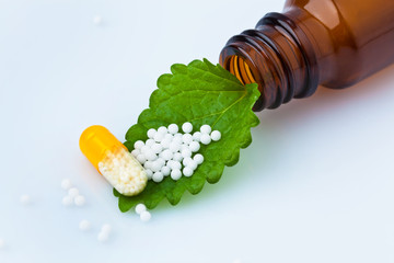 Homeopathy. Globules as alternative medicine
