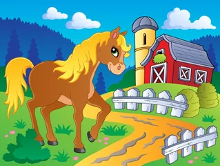 Wall murals Pony Horse theme image 5