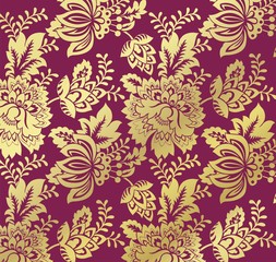 floral pattern, textile design, costume, royal India, Asia