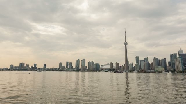Toronto Skyline in Motion