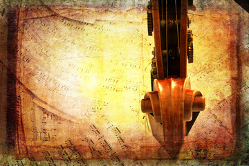 Grungy musical scores