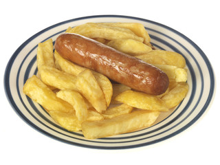 Sausage and Chips