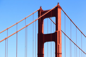 Golden Gate Bridge Detial