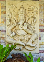 Elephant-headed god Chachoengsao, Thailand