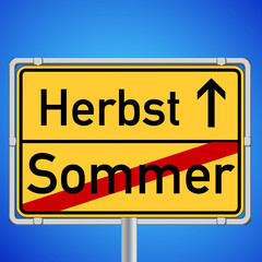 Jahreszeitenwechsel - Sommer / Herbst