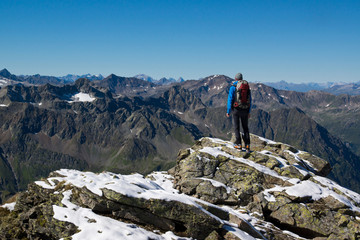 Wandern in den Bergen