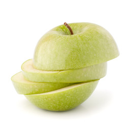 apple green sliced