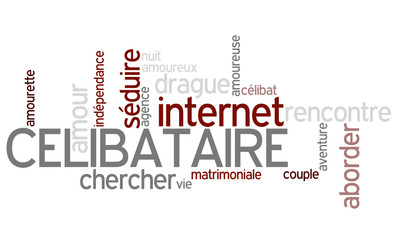 Nuage de Mot : Célibataire