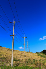 Obraz premium Electricity post