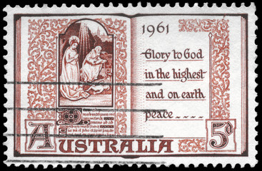 AUSTRALIA - CIRCA 1961 Page from Book