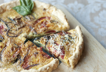 Fresh Vegetable Quiche