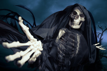 Grim reaper/ angel of death