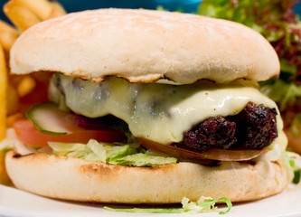 big fat juicy burger.