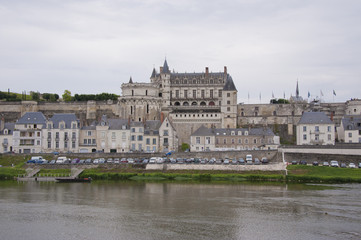 Fototapeta na wymiar Royal chateau d'Amboise