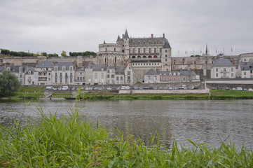 Fototapeta na wymiar Royal chateau d'Amboise