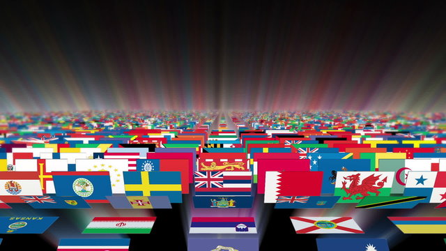 Flags of the World  Carpet Animation, Shine