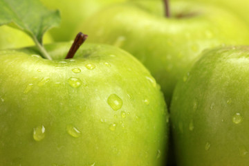 Grüne Äpfel