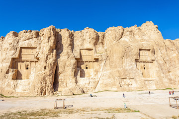 Naqsh-e Rostam, Tomb of Persian Kings in north Shiraz, Iran
