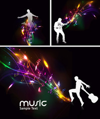 music event design. vector illustration.