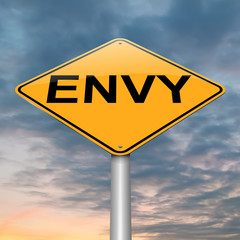 Envy concept.