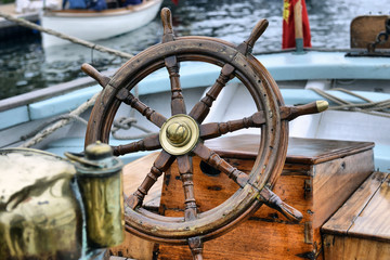 steering wheel sailboat