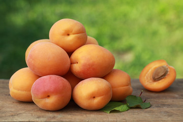 Frische Aprikosen