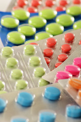 Composition with variety of drug pills