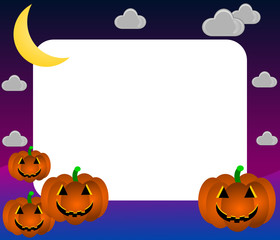 Halloween frame