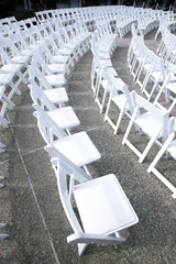 Chaises pliantes