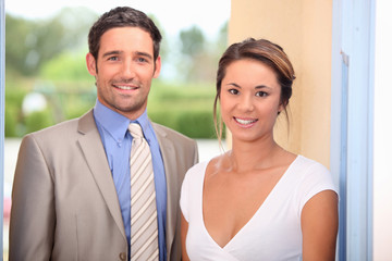 Attractive young couple