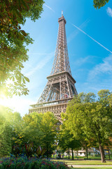 Wieża Eiffla, Paryż, Francja - obrazy, fototapety, plakaty