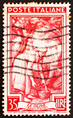Postage stamp Italy 1950 Olive Picking, Basilicata
