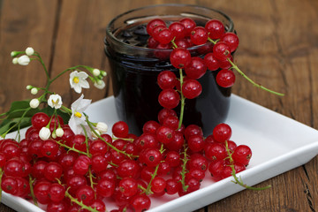 Johannisbeeren-Konfitüre