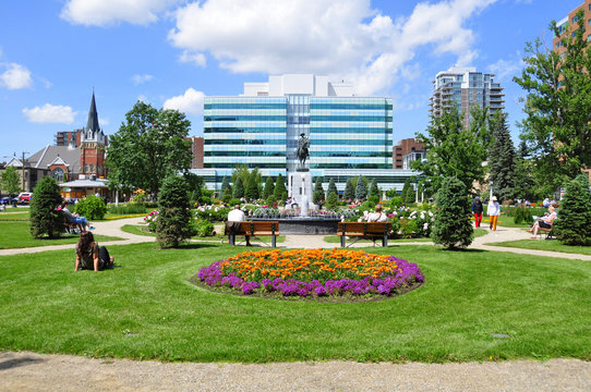 An Urban Park In Calgary