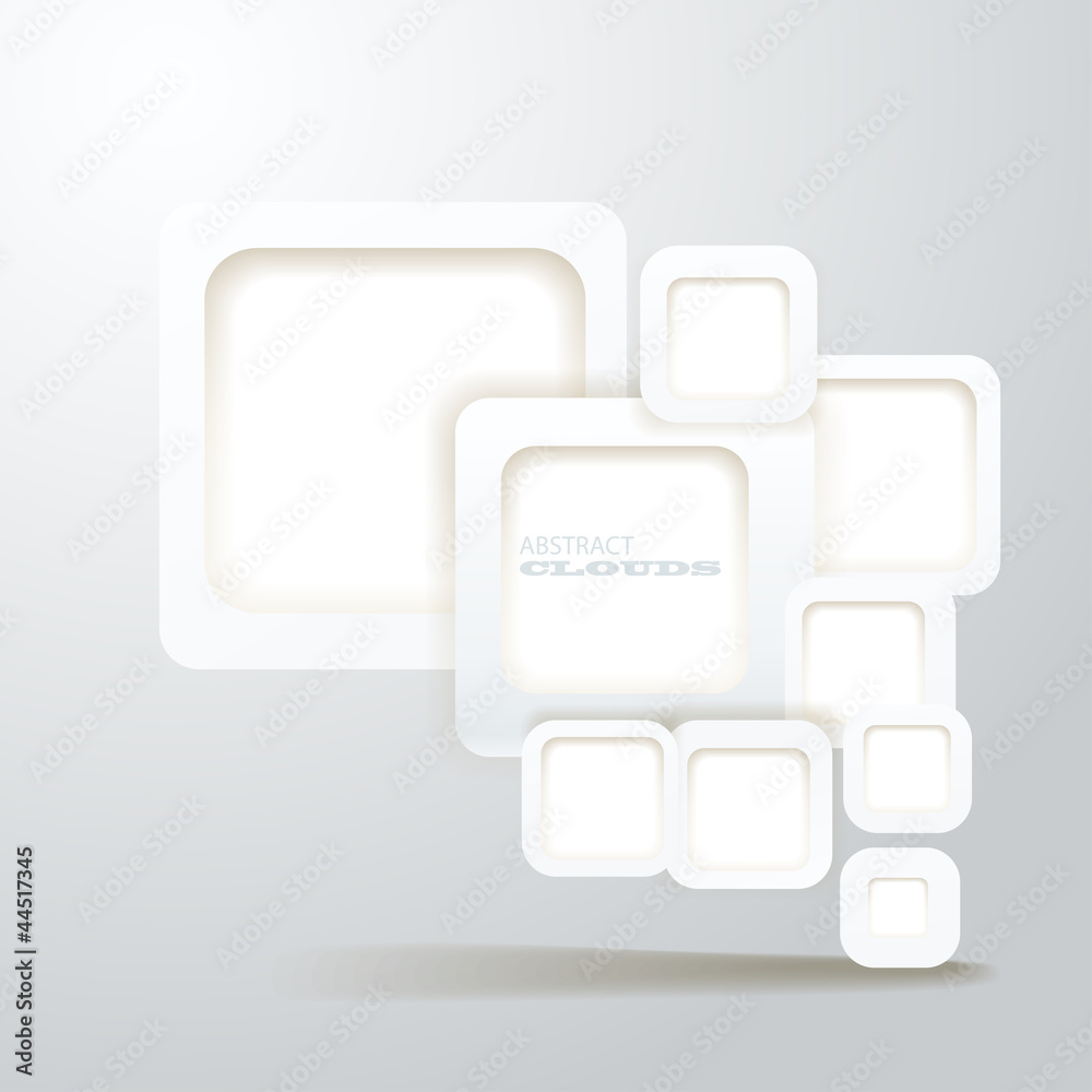 Poster Abstract Background of boxes with blank area for any content