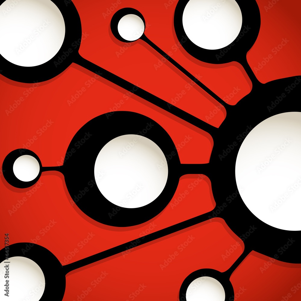 Poster Abstract connection scheme. Template for a text