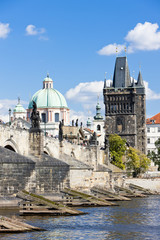 Fototapeta na wymiar Most Karola, Praga, Republika Czeska