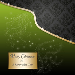 weihnachten weihnachtskarte christmas card elegant and stars