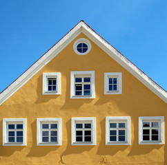Hausfassade in Berching