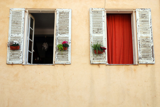 D&eacute;tail de maison provencale
