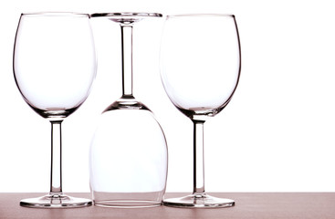 Wine glasses