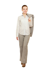 A portrait of a successful businesswoman