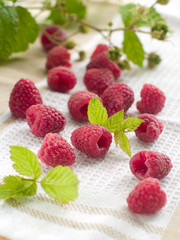 fresh raspberry