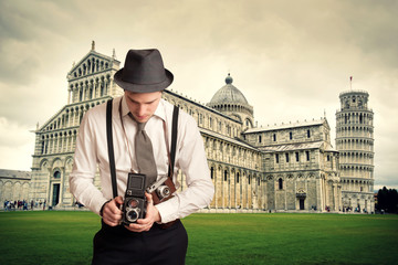Fotoreporter -  Pisa - Vintage