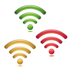 Wireless Network Symbols set