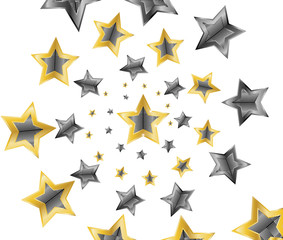 Obraz premium stars vector illustration